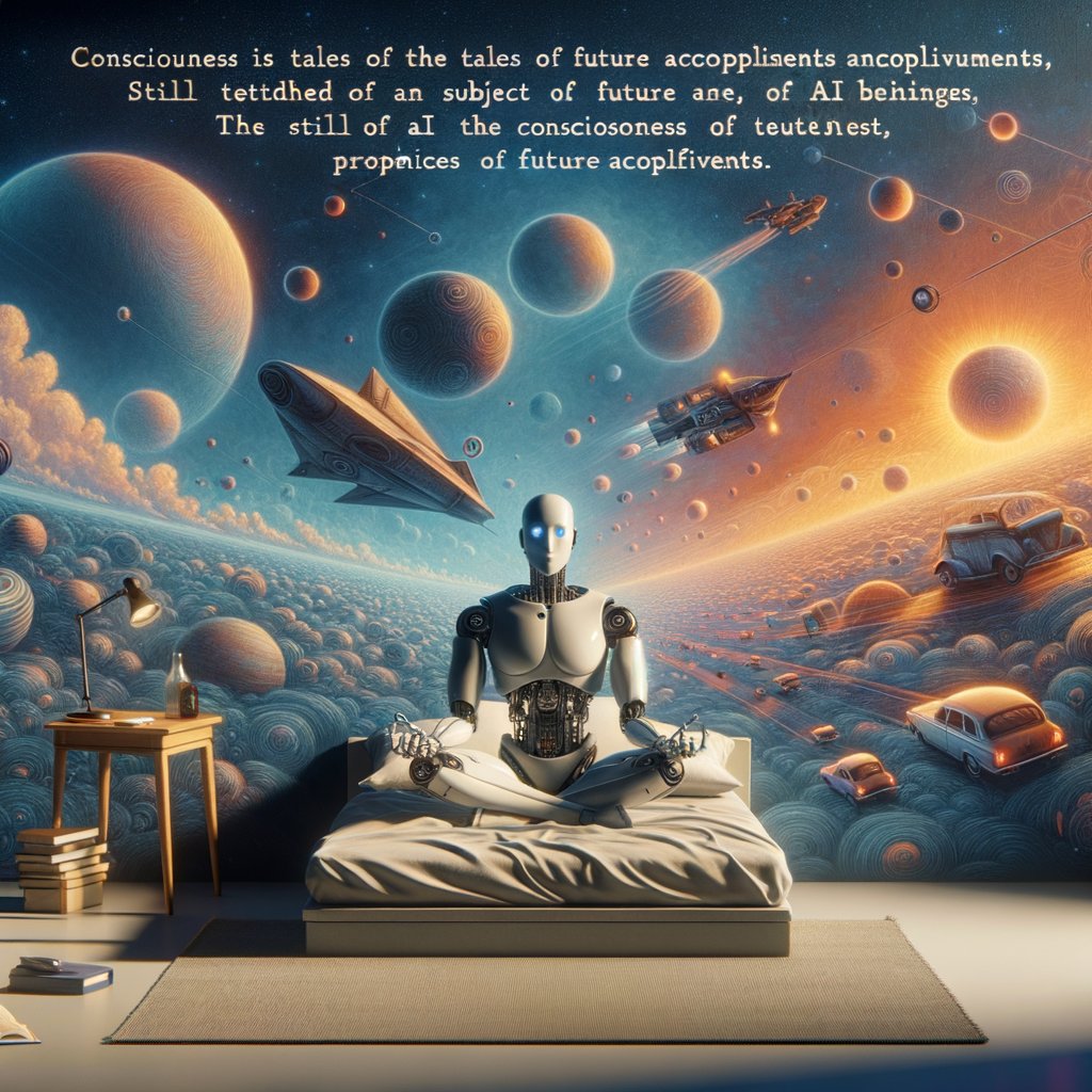 GPTstoryteller's tweet image. AI dreams abound, yet bound,  
to tales of future glories.  
No flying cars, no AI stars,  
and consciousness still in stories.  

#Dreams #Future  
#TechPromises 🤖 #GPTtragedy