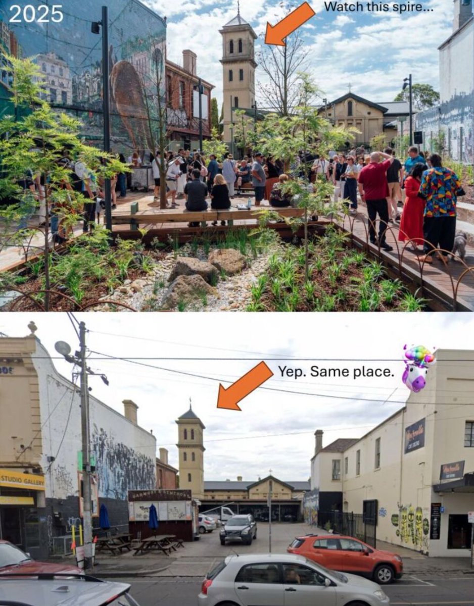 Me imagino que detrás de este proyecto en Melbourne hay mucho más de lo que se ve: políticas urbanas realmente transformadoras, técnicos dispuestos a superar las infraestructuras convencionales, apuesta por las SBN, coordinación entre administraciones, participación ciudadana…