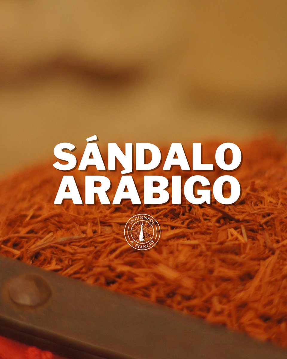 🔶 𝐒𝐚́𝐧𝐝𝐚𝐥𝐨 𝐀𝐫𝐚́𝐛𝐢𝐠𝐨

Gracias a quemar sándalo, se depuran las malas vibraciones y el mal humor haciendo de ello que sea muy útil para limpiar casas y comercios. 👌

➡️ Hazte con él en la web: inciensosafiances.es/producto/sanda…

#InciensosAfiances