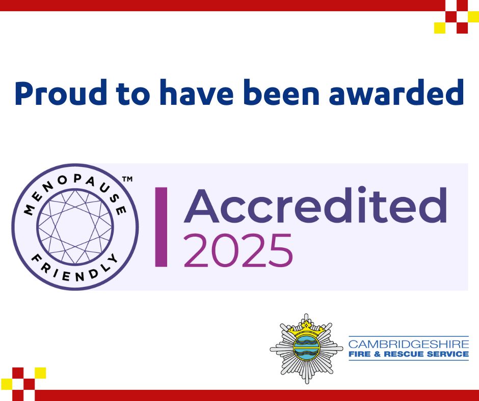 cambsfrs's tweet image. We’re incredibly proud to have been awarded Menopause Friendly Accreditation, validating the work we have done over the past few years to ensure our employees going through menopause feel supported by the Service, their manager and peers.