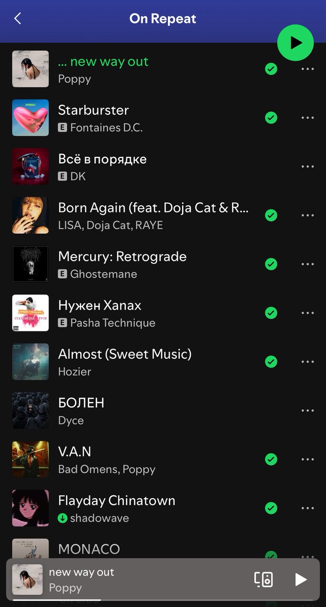 Как она выглядит/ что слушает On Repeat