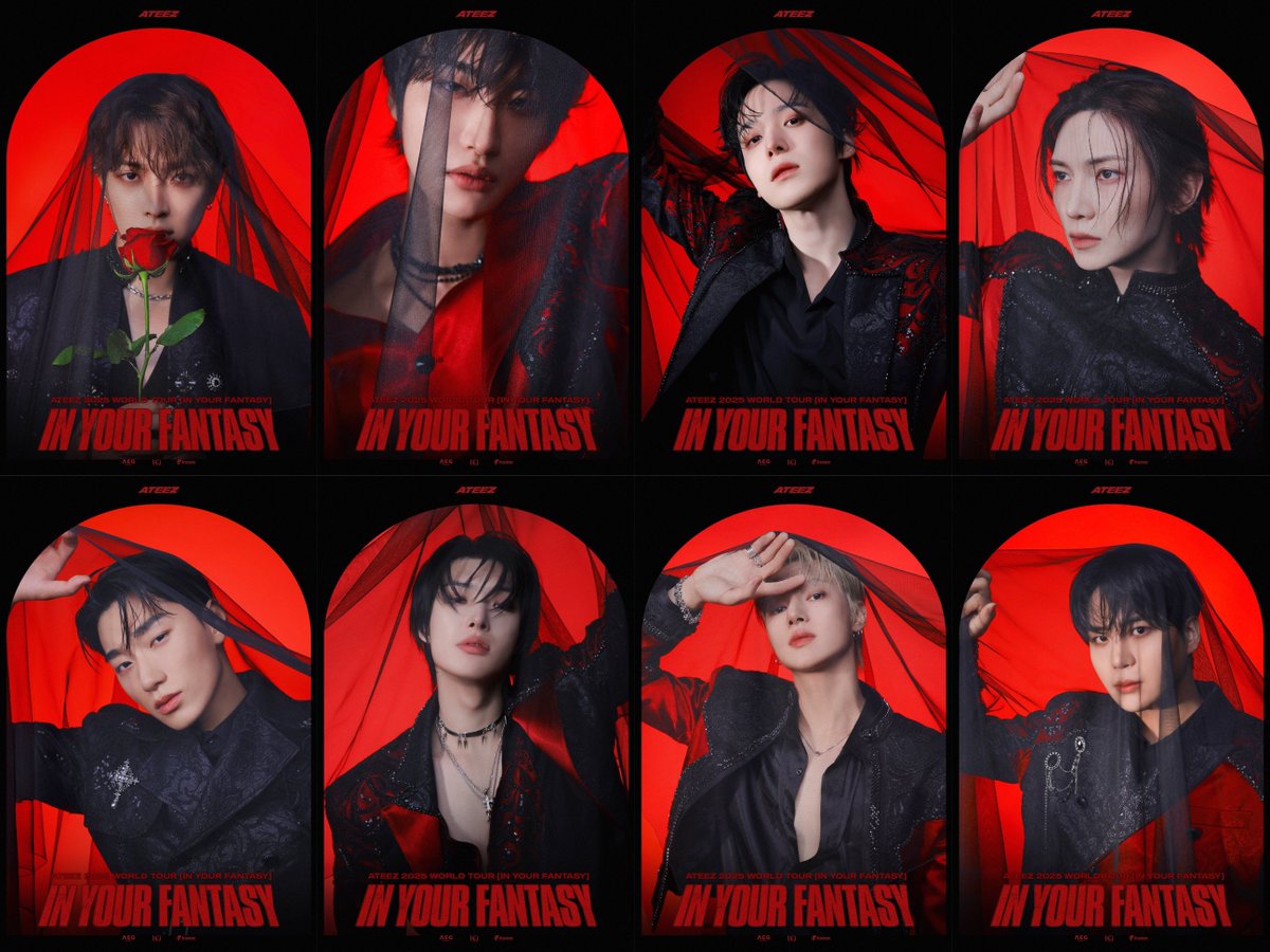 ateez in yonr fantasy poca 未開封　20se40枚 ATEEZ 2025 WORLD TOUR [IN YOUR FANTASY] IN JAPAN RANDOM