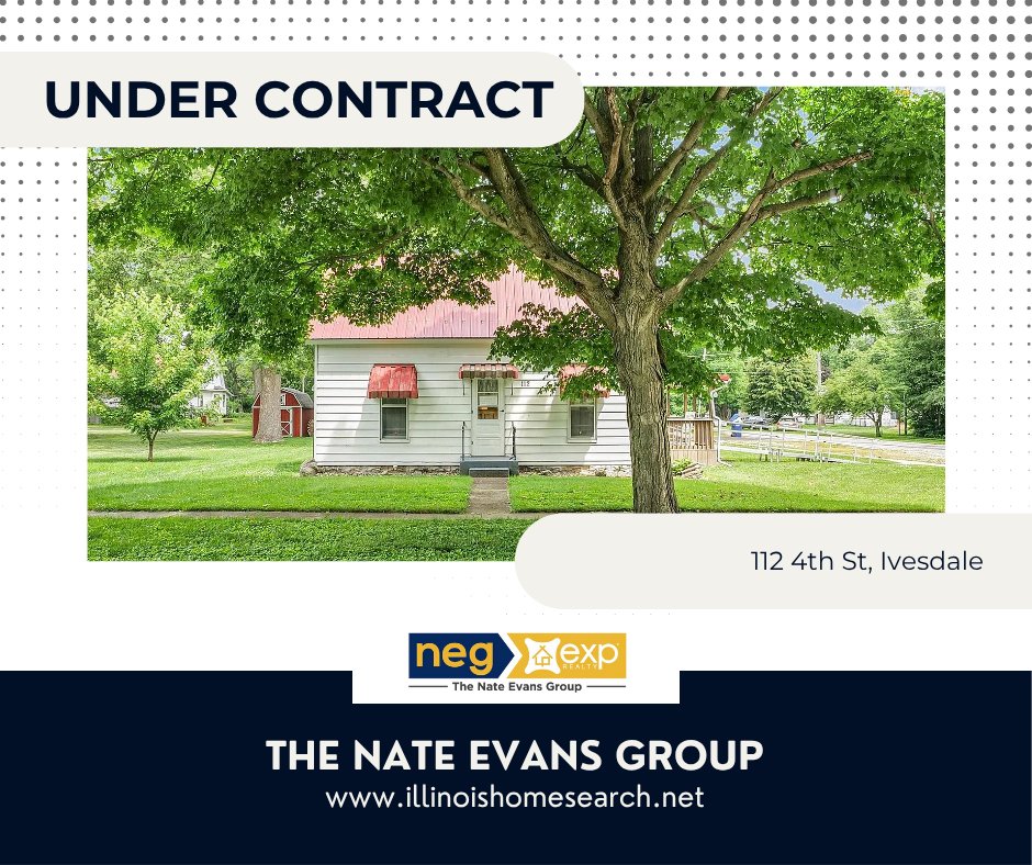 NateEvansGroup's tweet photo. Under contract never sounded so sweet, especially when it happens multiple times in one week! 🏠💛 Call our office to know more! 217.239.7113 Nate Evans is a licensed realtor with The Nate Evans Group, EXP Realty

#teamneg #realestate #exprealty https://t.co/4IJytlc0Wc