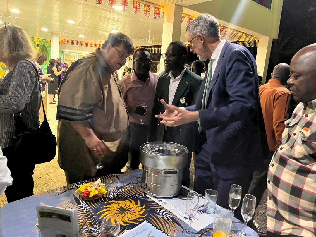 DelAguaSL's tweet photo. DelAgua was pleased to join @UKinSierraLeone and other partners for the launch of the Association of Carbon Conservation and Reforestation (ACCR).
The ACCR is a welcome development, allowing for multisector engagement on #carbonfinance &amp; climate solutions for Sierra Leone. https://t.co/cvvDx4Bnj6