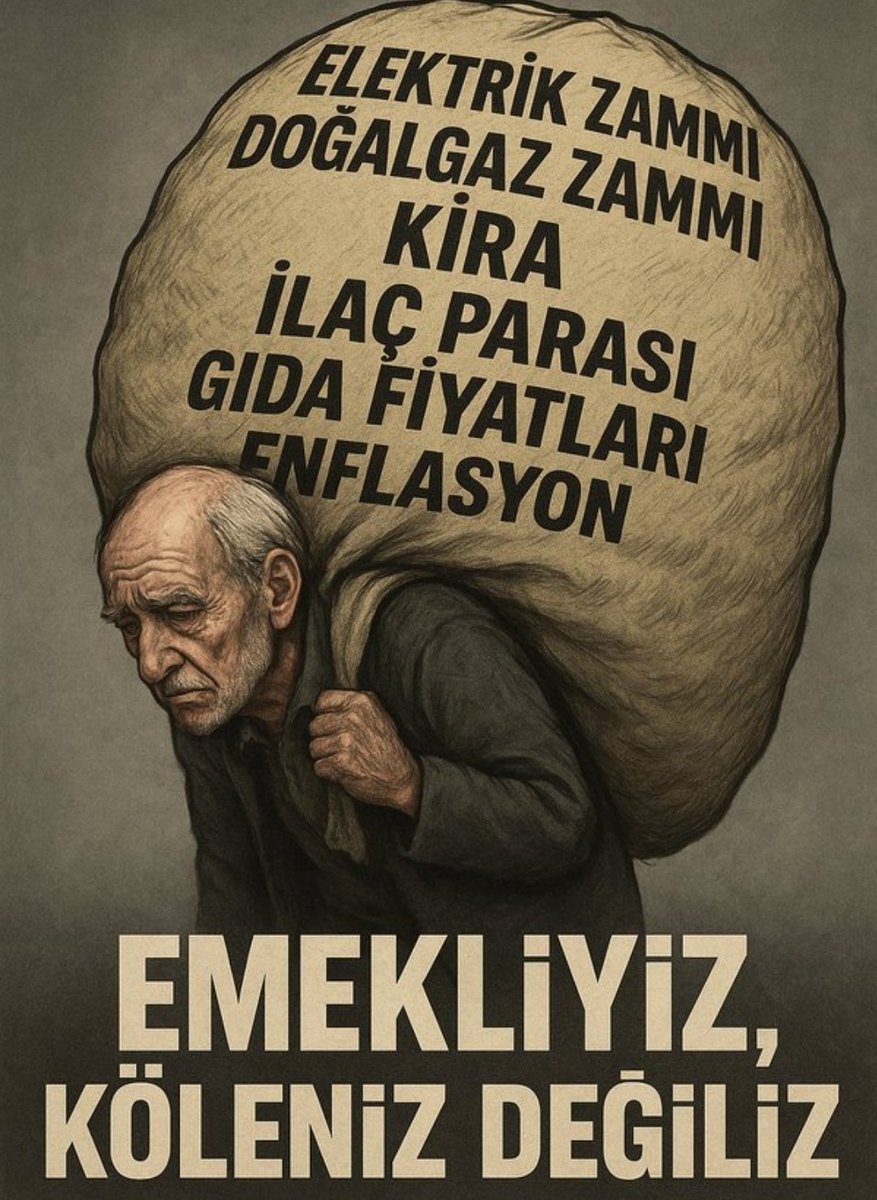 EYT-EF Ebru Coha (@ebrucoha1) on Twitter photo Bakkala Gitsek ,Markete Gidemiyoruz
Markete Gitsek Pazara Çıkamıyoruz
Pazara Çıksak Kiraya Faturaya Yetisemiyoruz ‼️🔊
İnsanca Yaşayamıyoruz ‼️🔊
Daha Nasil Anlatalım?
#EmeklininGündemiSeyyanen
#5000KısmideGündemYasa
<a href="/RTErdogan/">Recep Tayyip Erdoğan</a> <a href="/_cevdetyilmaz/">Cevdet Yılmaz</a>
<a href="/isikhanvedat/">Prof. Dr. Vedat Işıkhan</a> Bakkala Gitsek ,Markete Gidemiyoruz
Markete Gitsek Pazara Çıkamıyoruz
Pazara Çıksak Kiraya Faturaya Yetisemiyoruz ‼️🔊
İnsanca Yaşayamıyoruz ‼️🔊
Daha Nasil Anlatalım?
#EmeklininGündemiSeyyanen
#5000KısmideGündemYasa
<a href="/RTErdogan/">Recep Tayyip Erdoğan</a> <a href="/_cevdetyilmaz/">Cevdet Yılmaz</a>
<a href="/isikhanvedat/">Prof. Dr. Vedat Işıkhan</a>