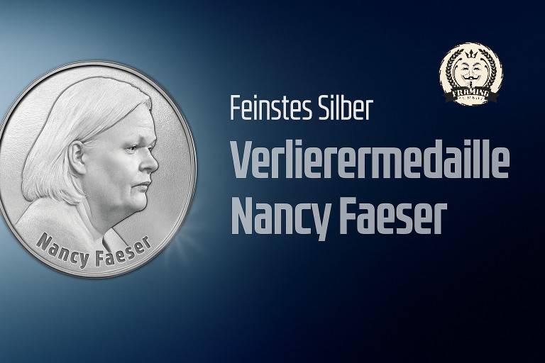 DieFramingGmbH's tweet image. Bald erhältlich im Compact-Onlineshop 🤡

@COMPACTMagazin 
#compact #faeser