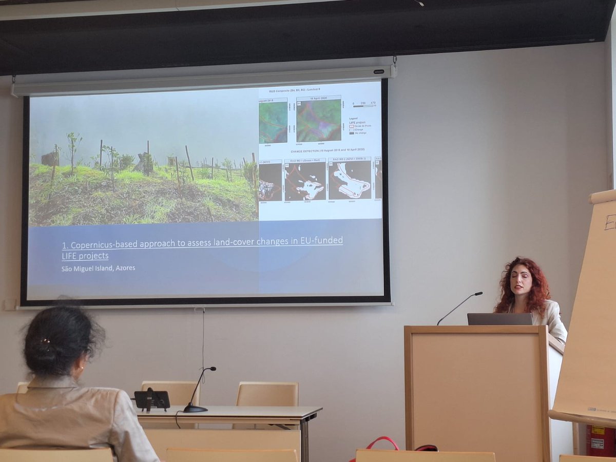 EU_Grasslands's tweet photo. And we're off with day 2️⃣ at #LPS25 starting with a #Copernicus4Regions breakfast 🥐 with @NEREUSaisbl❗️

Margarita Chrysaki (@NEREUSaisbl), Policy Communication and Project Officer, welcomes the #EO 🛰 community https://t.co/V2Gxq4SsJ6