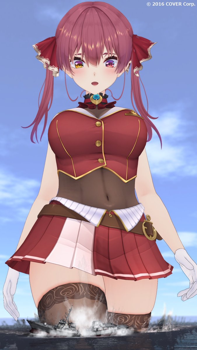 decalto_D's tweet photo. でっかい船長が～
イージス艦に気付かず沈めちゃったり
空母に座ったら沈めちゃったり
船を襲ってみたり https://t.co/v7sxjDcRCd