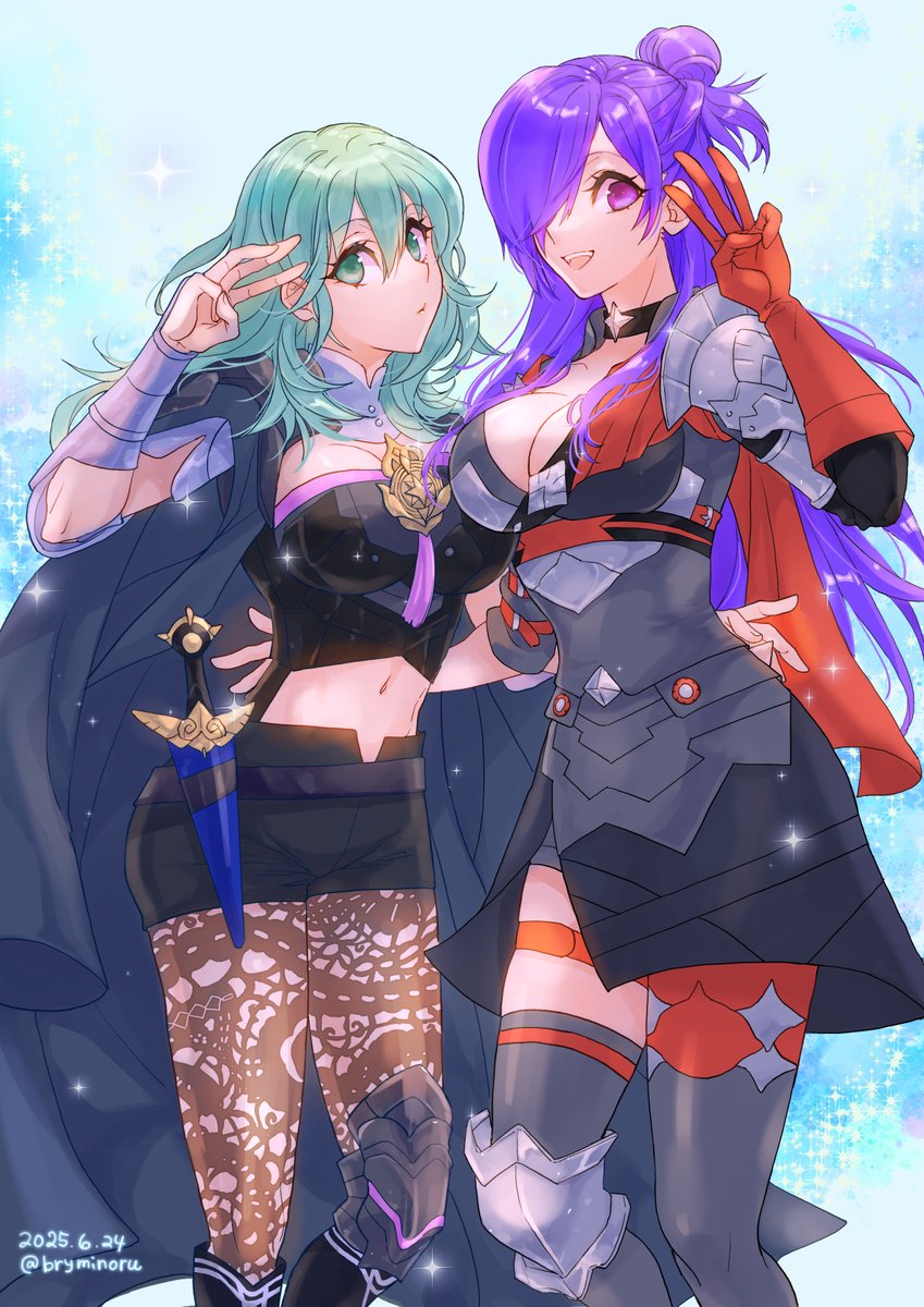 無双風花3周年～🎉
シェズ子とベレス🍀