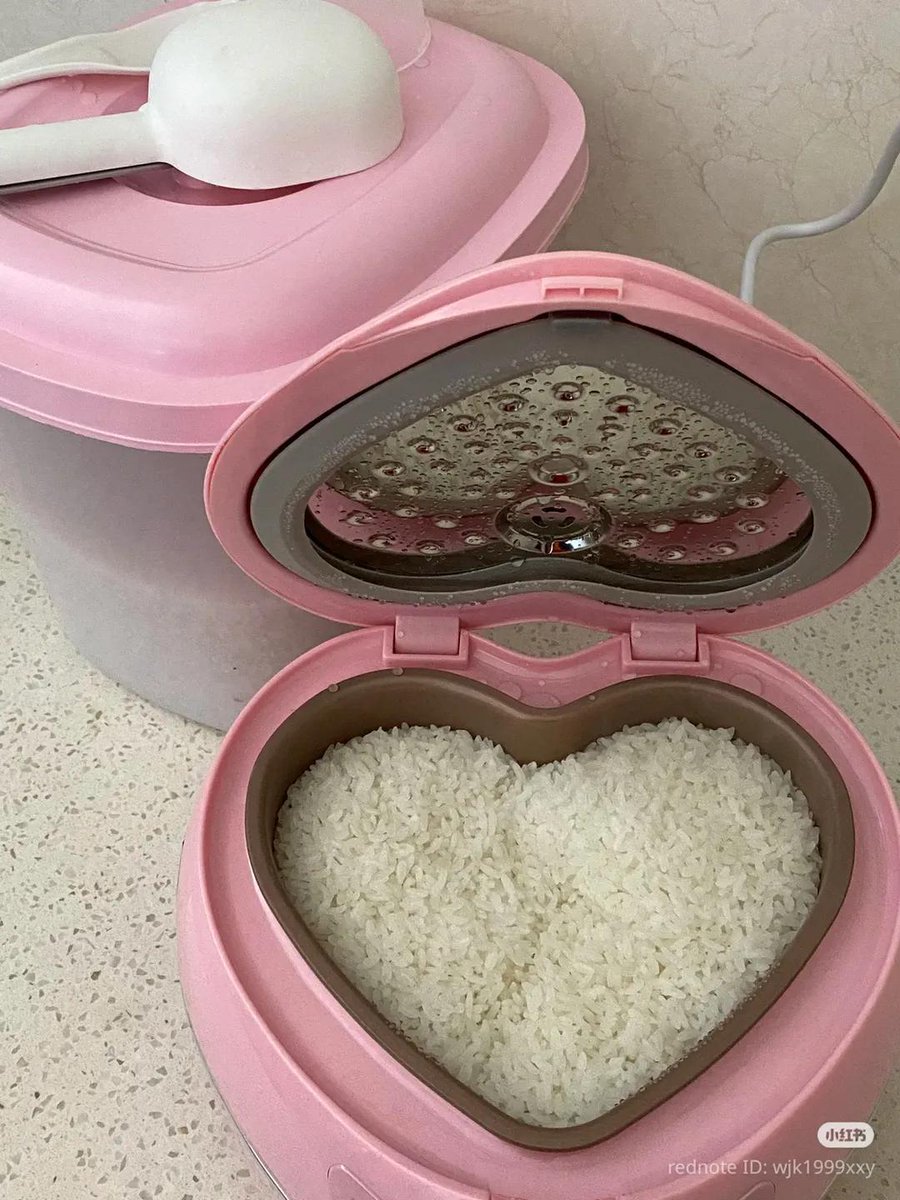 POV kamu masak nasi pake ricecooker pink coquette😭💗💗
Gemess bangett, pasti masak nasi sambil senyum" sendiri nih..