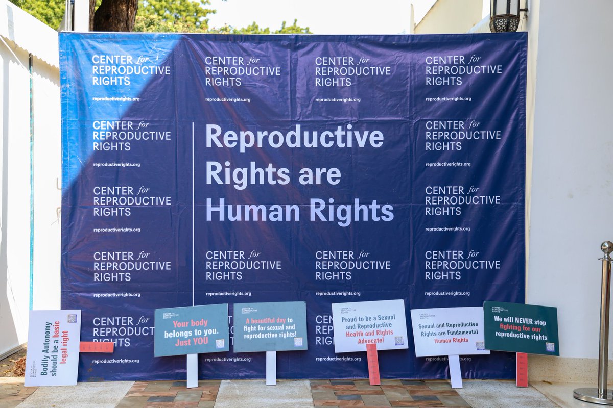 The energy is high at the 8th RHNK AYSRHR Pan-African Conference 2025 and the youth are ready to lead the movement for reproductive justice across Africa

Don’t miss the Center for Reproductive Rights' side event on bodily autonomy and our panel discussion on the cost of SRHR