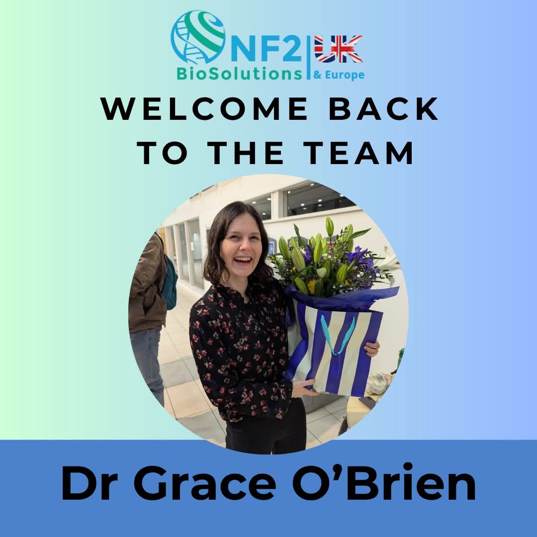 nf2biosolution1's tweet image. We have been keeping a little secret from you! BUT .... we can now share this news!!!
We are more than delighted to let you know that our Dr Grace is back in the research team, researching NF2.
#endNF2