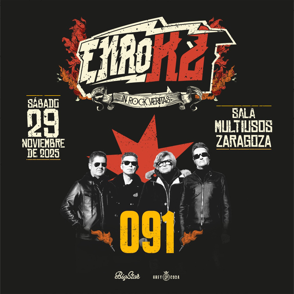 Muy emocionados de formar parte del EnroK2 Festival.

Zaragoza también forma parte de nuestra pequeña ruta este 2025. Nos vemos el 29 de noviembre en la Sala Multiusos.

Entradas ya disponibles en enrok2.com