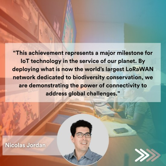 Connected_Cons's tweet image. Thank you, @Actility, for your care for our planet and life on earth.
We are so grateful for our long-standing partnership and excited for what’s next for #LoRaWAN for nature.
Read the Press Release👉 actility.com/world-largest-…