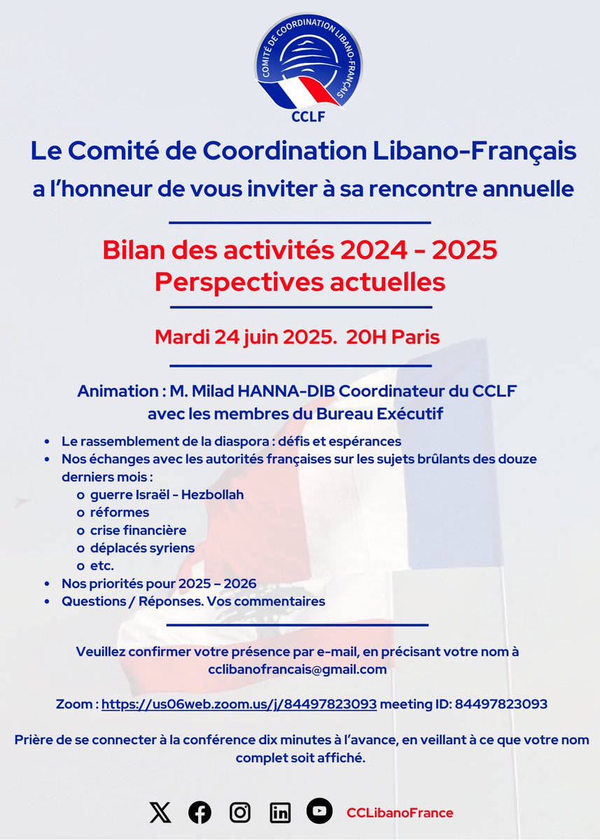 Comité de Coordination Libano-Français tweet media
