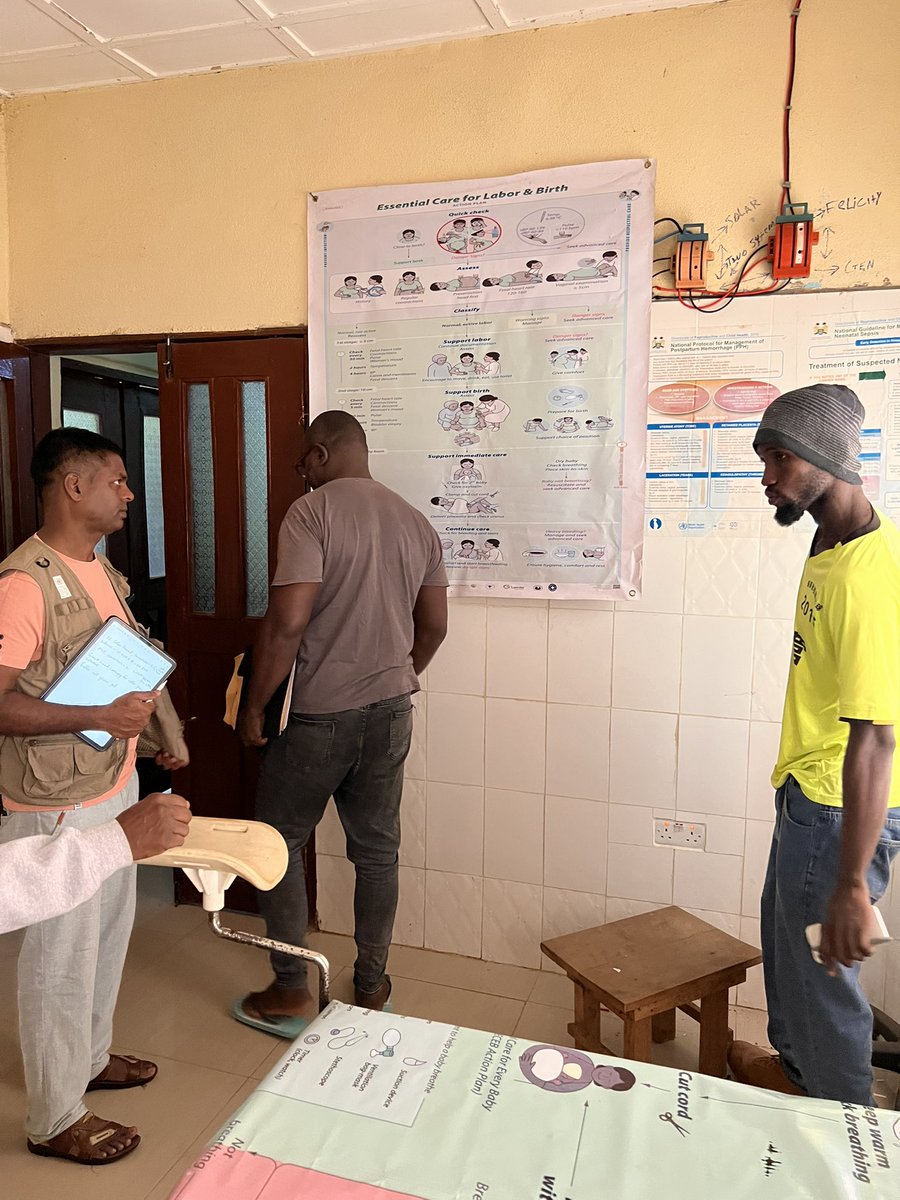 BirendraDash07's tweet photo. Delighted to observe how UNDP Sierra Leone is improving healthcare delivery by providing clean electricity to CHCs and enhancing access to essential service in hard to reach areas in Falaba district. Systems can operate essential medical equipment, including vaccine refrigerators https://t.co/IUnn7vj6Sw