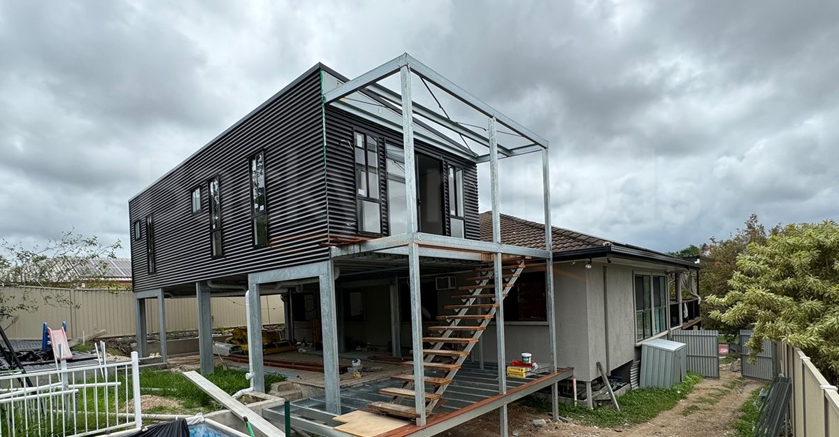 Backyard_Pods's tweet image. 🚨 2-storey pod in Brisbane? Yes, it’s real.
Granny flat on top. Home gym underneath.
Custom-built. Bold finish. Big vision. 🏋️‍♂️🏡

We make it possible.

📧 hello@backyardpods.com.au | ☎️ 1800 289 763
#BackyardPods #GrannyFlat #HomeExtension #QLDHomes #ModularLiving