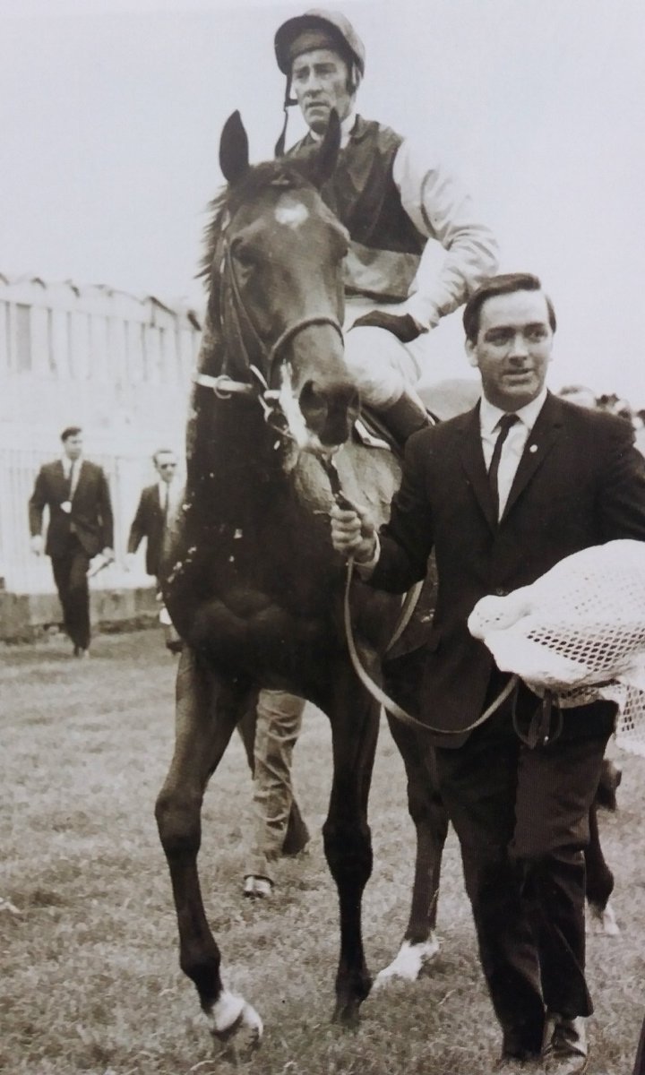 Nijinsky (Liam Ward up) extended his unbeaten run to nine when running out a very impressive winner of the 1970 Irish Derby.
What was noticeably different about Nijinsky on this occasion was that he got very stirred up in the pre-lims and never settled at all.
