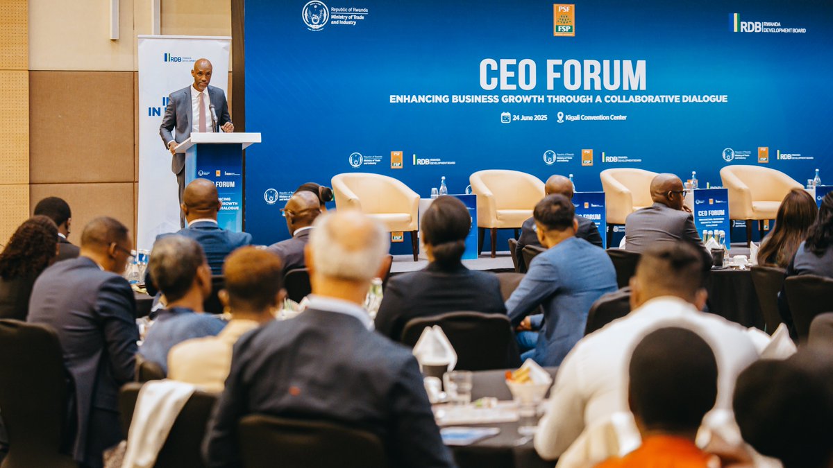 RDB CEO <a href="/afrika_jean/">Jean-Guy K. Afrika</a> officially opened today’s CEO Forum, marking the start of quarterly, focused dialogue between Government and the private sector.

“Today’s session is focused on two immediate priorities: the recently approved tax policy reforms, and the ongoing digitization