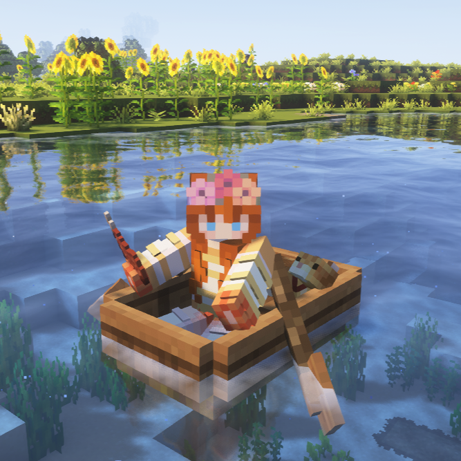 RosannaTxt's tweet image. I love blocky cats just as much as I love real cats.
