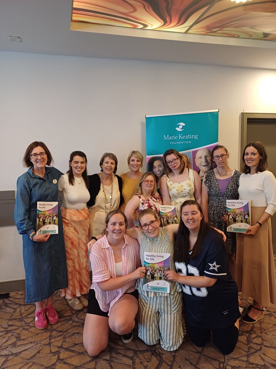 Throwing it back to an important day. 
Healthy Living For Life,  supported by Gilead Sciences, was officially unveiled at our first-ever Adults with Intellectual Disability Celebration Day, which took place on June 19th. 
Learn more 
mariekeating.ie/2025/06/celebr…

 #CancerPrevention