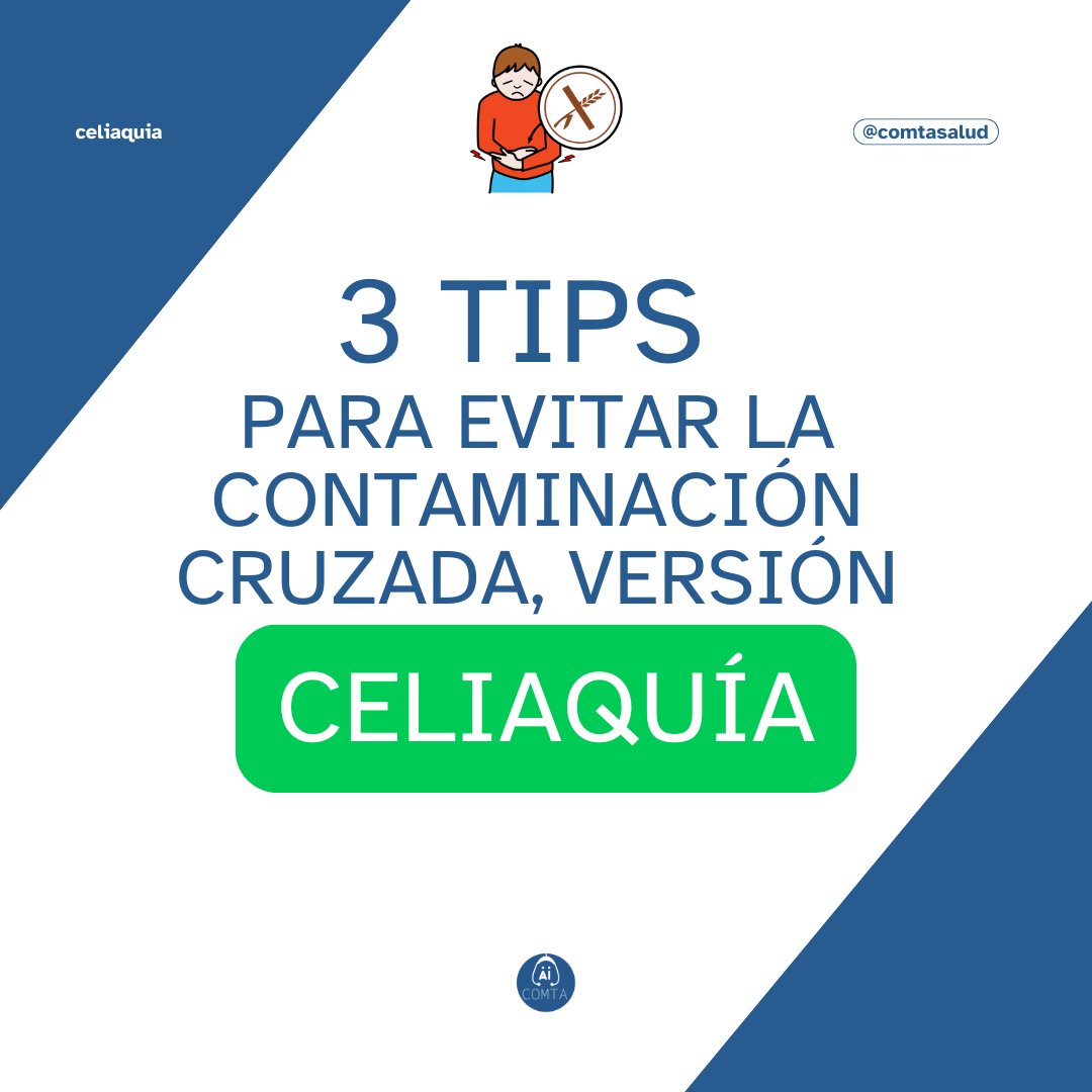 comtasalud's tweet photo. Desliza para descubrir cuáles son los 3 tips para evitar la contaminación cruzada📝

💻 + info. en: @FACEceliacos 

#Celiaquía #Salud #InformaciónMédica 

ℹ Fuentes: 
•⁠ @pontegastro @ponsalsergas

🤝🏻Colaboran @fecyt_ciencia y #EncePlanSocialPontevedra / Pictogramas: @arasaac https://t.co/Ap2uy07Slo