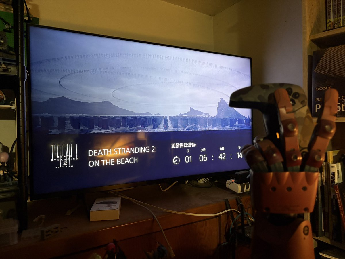 ly5261's tweet photo. 再兩天！
 #DeathStranding2OnTheBeach 
#DeathStranding 
@Kojima_Hideo https://t.co/7qmvKbg5kn