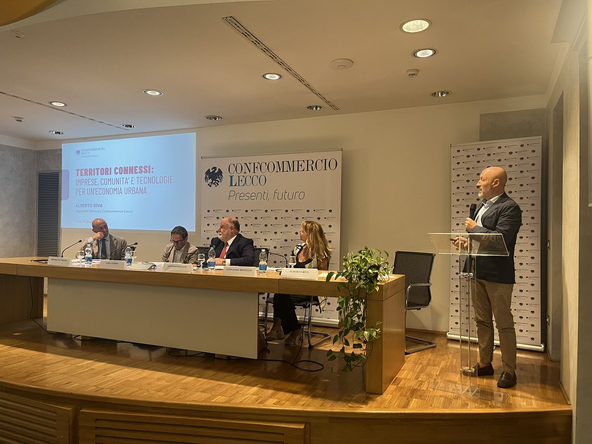 L’intervento del direttore di <a href="/ConfcommercioLc/">Confcommercio Lecco</a> Alberto Riva: azioni e strategie dell’associazione