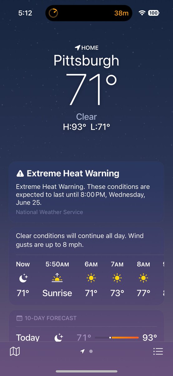 #HeatwaveUK this is 5 am be glad you
Have this