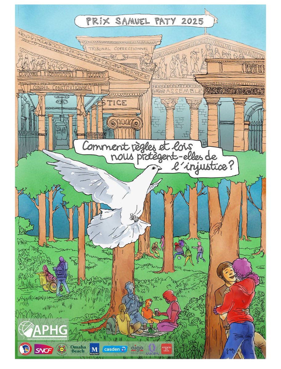 Félicitations au Pôle d’enseignement jeunes sourds de l’école Pasteur-Lamartine de Perpignan, pour avoir remporté la première place du prix Samuel-Paty 2025 dans la catégorie enseignement primaire.

Rendez vous à Paris le samedi 18 octobre pour la remise du prix en Sorbonne