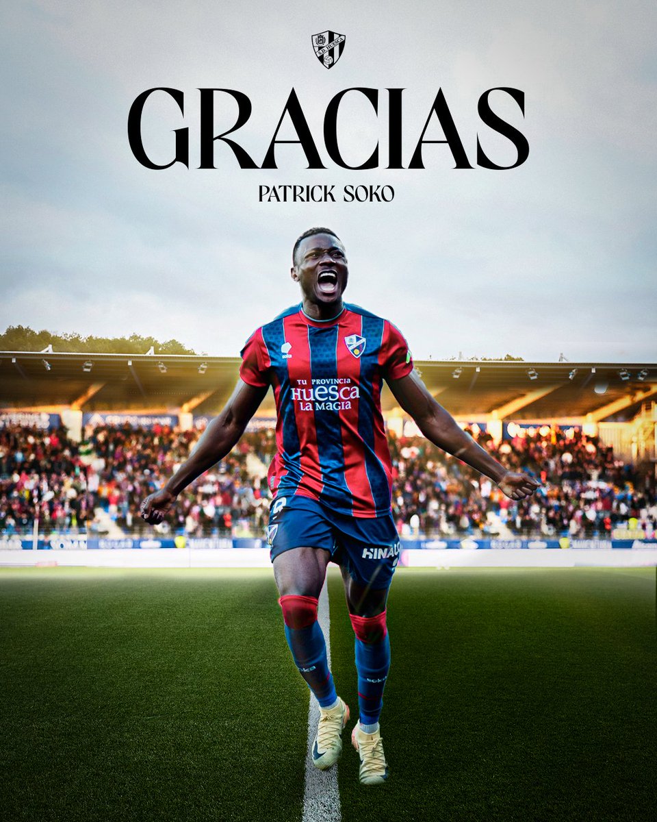 Gracias por ayudarnos a crecer. 

Gracias por tus goles. 

Gracias por creer.

¡𝑀𝑢𝑐ℎ𝑎 𝑠𝑢𝑒𝑟𝑡𝑒, 𝑃𝑎𝑡𝑟𝑖𝑐𝑘!