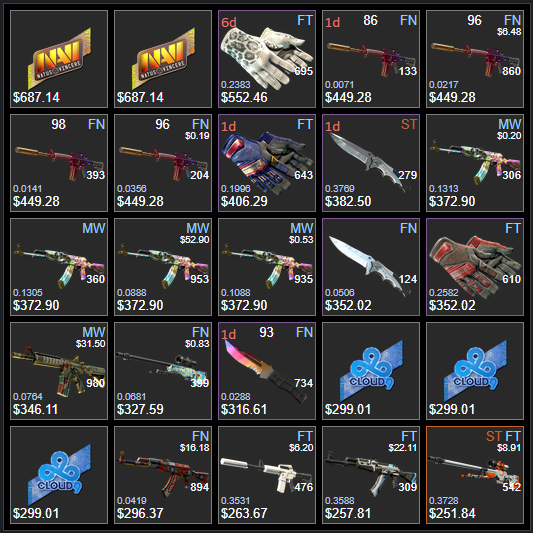 kazCS2's tweet photo. ✨BTA Knives/Gloves &amp; Playskins

Everything is up for trade so feel free to send me an offer.  Mostly looking for items offers, downgrades/upgrades!

TL: https://t.co/xRrler9Sju
CSFloat: https://t.co/MqNszy0Wh7 https://t.co/MbXoDIEyND