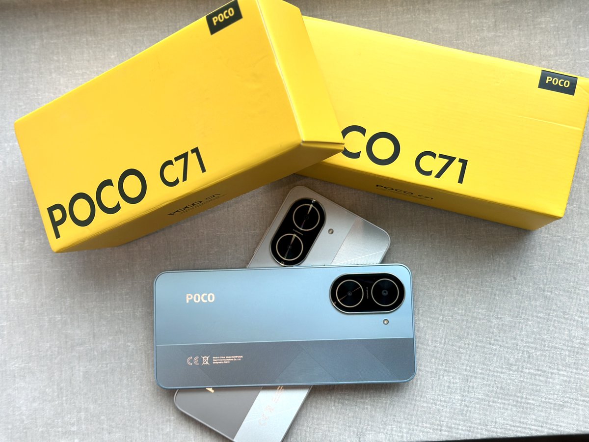 PocoNigeria's tweet photo. Simple. Smart. Secure.
Unlock with a glance or a touch — your call.
#POCO #POCOC71 #SmartEveryday https://t.co/NDlLv3dXEG