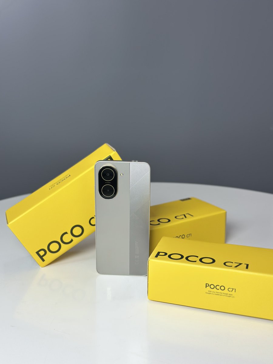 PocoNigeria's tweet photo. Simple. Smart. Secure.
Unlock with a glance or a touch — your call.
#POCO #POCOC71 #SmartEveryday https://t.co/NDlLv3dXEG