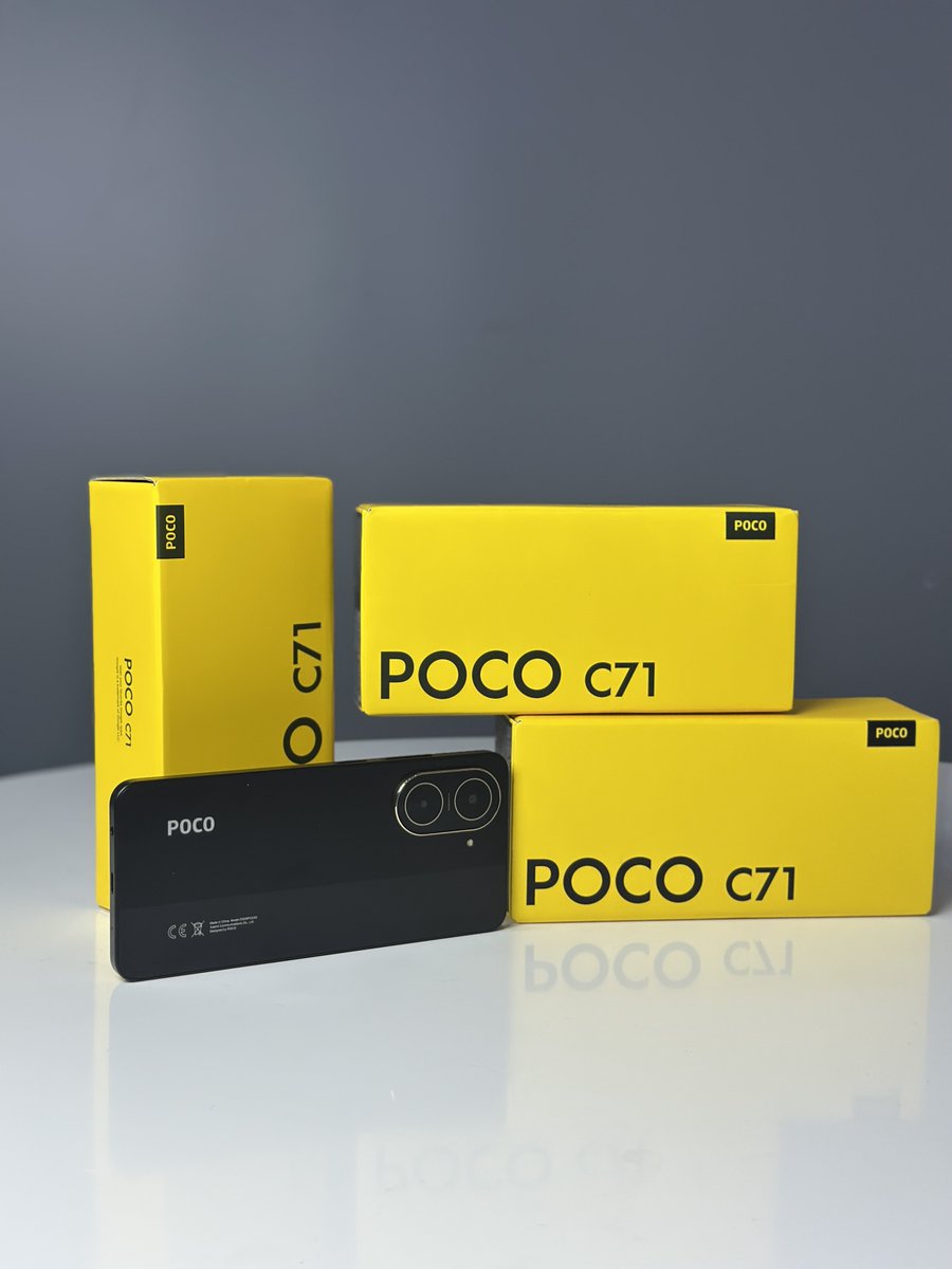PocoNigeria's tweet photo. Simple. Smart. Secure.
Unlock with a glance or a touch — your call.
#POCO #POCOC71 #SmartEveryday https://t.co/NDlLv3dXEG