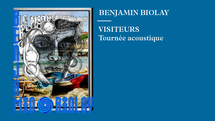 ✨ BENJAMIN BIOLAY EN TOURNEE ✨

Un double album "Disque Bleu", prévu pour octobre 2025, et une tournée acoustique !

🎟️ Billets par ici sur fnac spectacles 👉 t.ly/r7qza