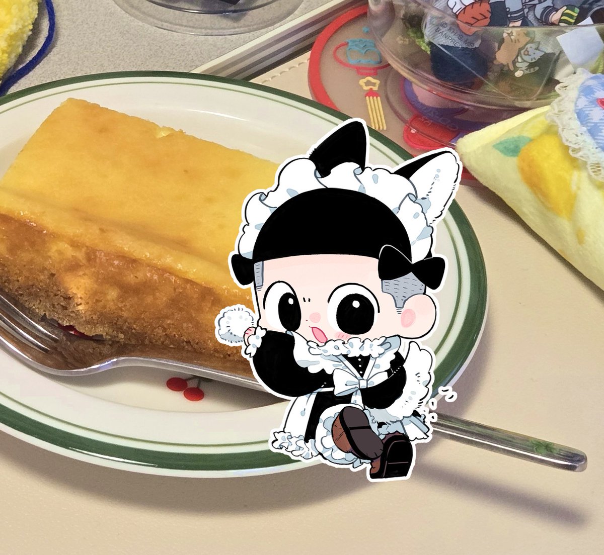 털커피 털케이크