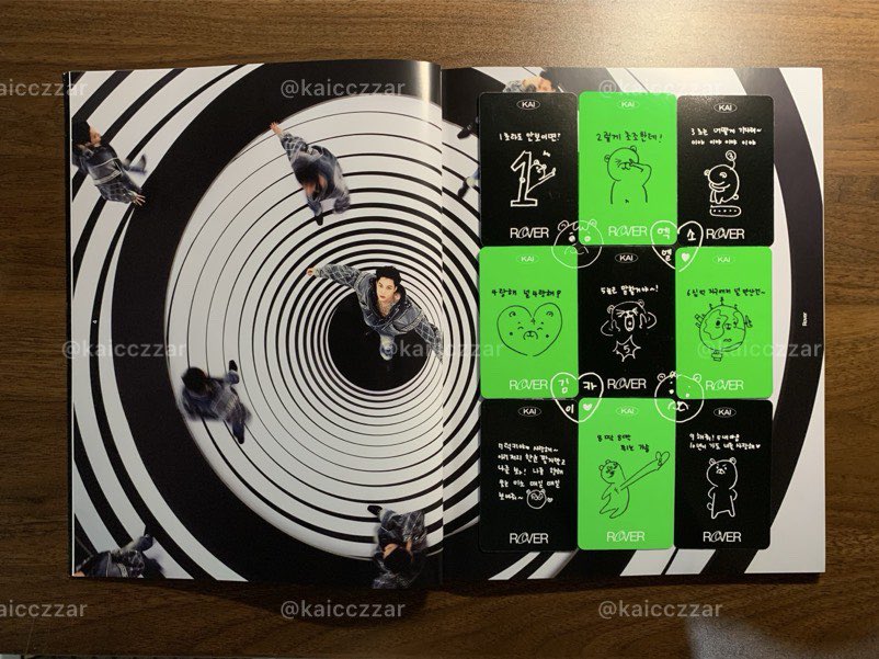 kaicczzar's tweet image. After xx years, I finally completed KAI’s Rover photocards. 🖤💚

This era wasn’t just about music or merch, it was when I loved freely, fully, and fearlessly as a fan. I streamed, collected like it was sacred, and screamed like my heart couldn’t hold it in.