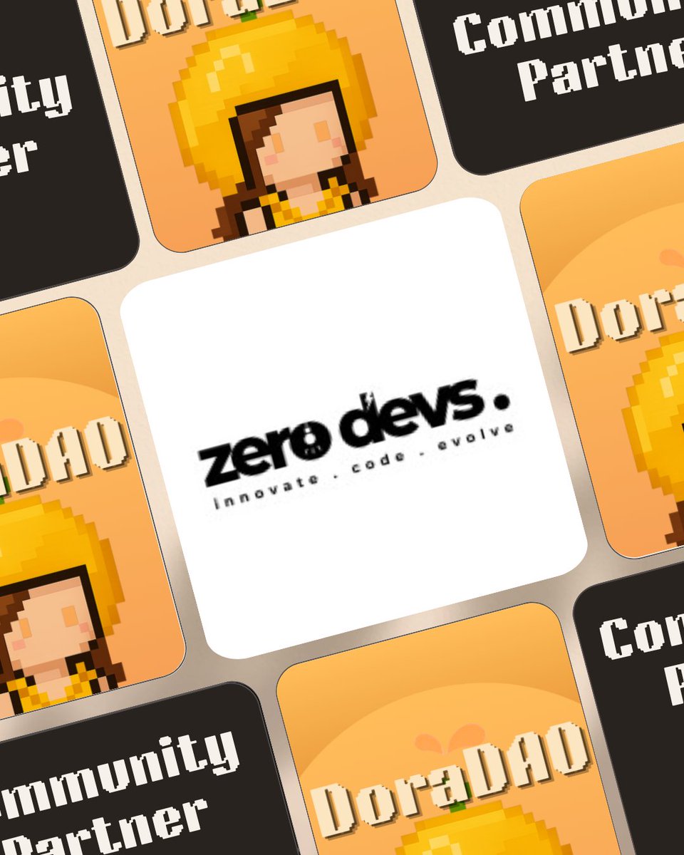 dora_dao's tweet image. We’re thrilled to welcome amazing Community Partners to the fam.💛
@zero_devs
Each partner brings their unique vibe, culture & energy, making this community truly borderless and vibrant.
The journey is better when you have your tribe.
Welcome aboard, Champions! 🏆