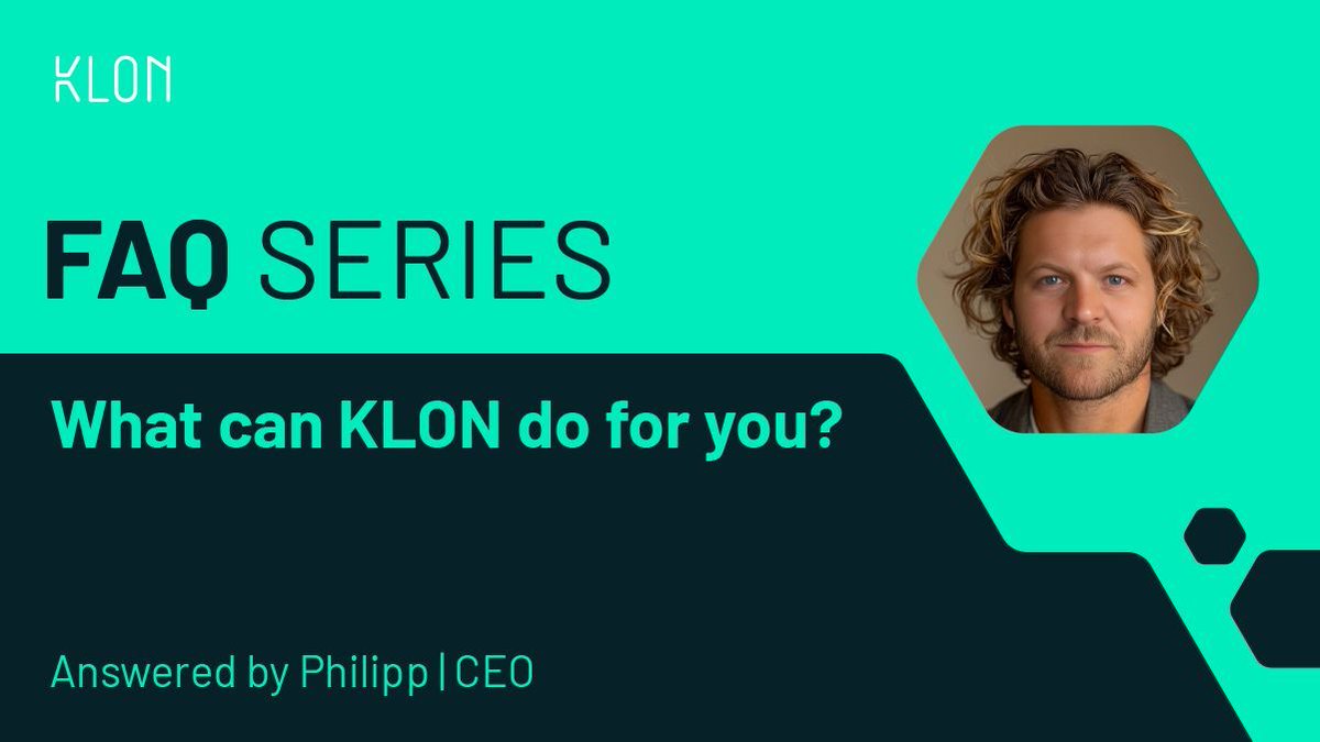 klon_ai's tweet image. 🤖 What can KLON do for you? 

Your AI Agent acts &amp;amp; reacts on your behalf. With 3rd party integrations, the possibilities are endless. Scale yourself. Automate your life. Be more with KLON. 

#klonAI #AIAgent #web3 #crypto #blockchain

@BorgPadHQ
@uny_net
@chiefklon

Please like,