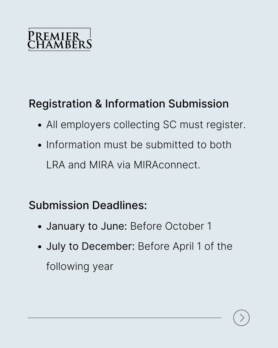 PremierChambers's tweet photo. This guide outlines who must collect service charges, reporting obligations, documentation requirements, and penalties for non-compliance. 
 
Read more: https://t.co/kr9WAsK2y5
 
#PremierChambers #PCTA https://t.co/lk95tRNGZ6