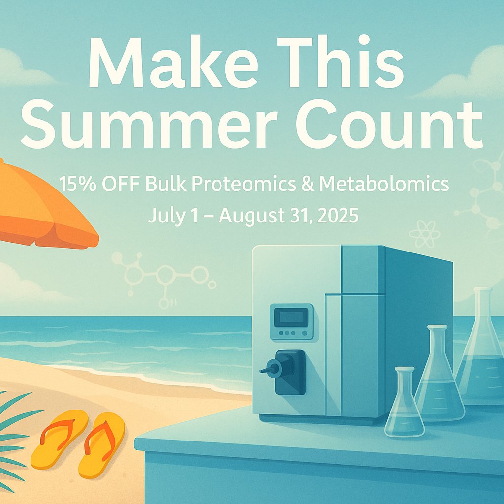 🚨 Ready to boost your next grant proposal?
Get ahead this summer with high-impact #proteomics &amp; #metabolomics data.
Our 15% OFF Summer Promotion is coming July 1 – are you ready to win grants with data that speaks?
🔗 metwarebio.com/summer-omics-p…