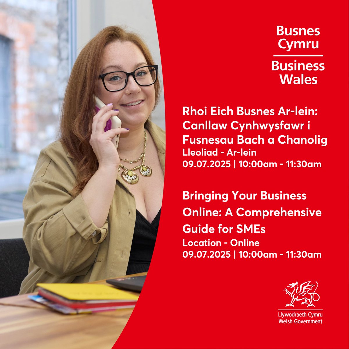 Learn how to build a standout brand, create a user-friendly website, master social media, boost visibility with SEO, and track your online performance effectively. 
 
📆 09.07.25 | 10:00am - 11:30am
 
ow.ly/fT5050W2EPu