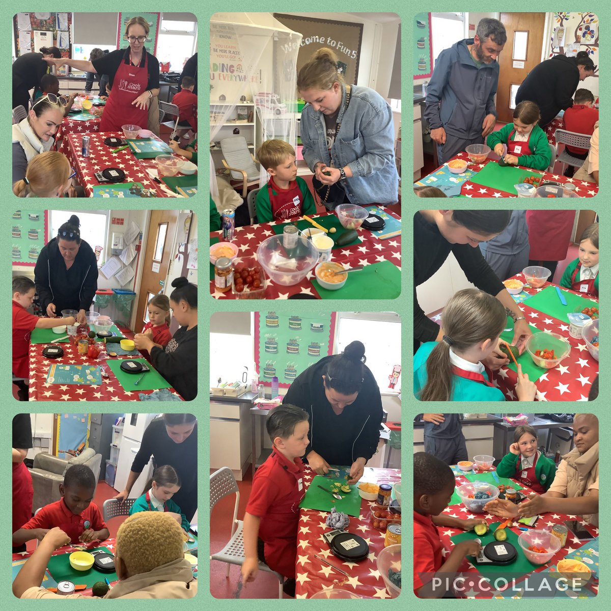 SJLCARDIFF's tweet photo. Diolch Dawn and Vickie @cook_stars for a great family cooking session today @cardiffcouncil @CdfHealthySch #familyengagement #community #Article6 @CFSEasternCDF https://t.co/UJYUIDIhW0