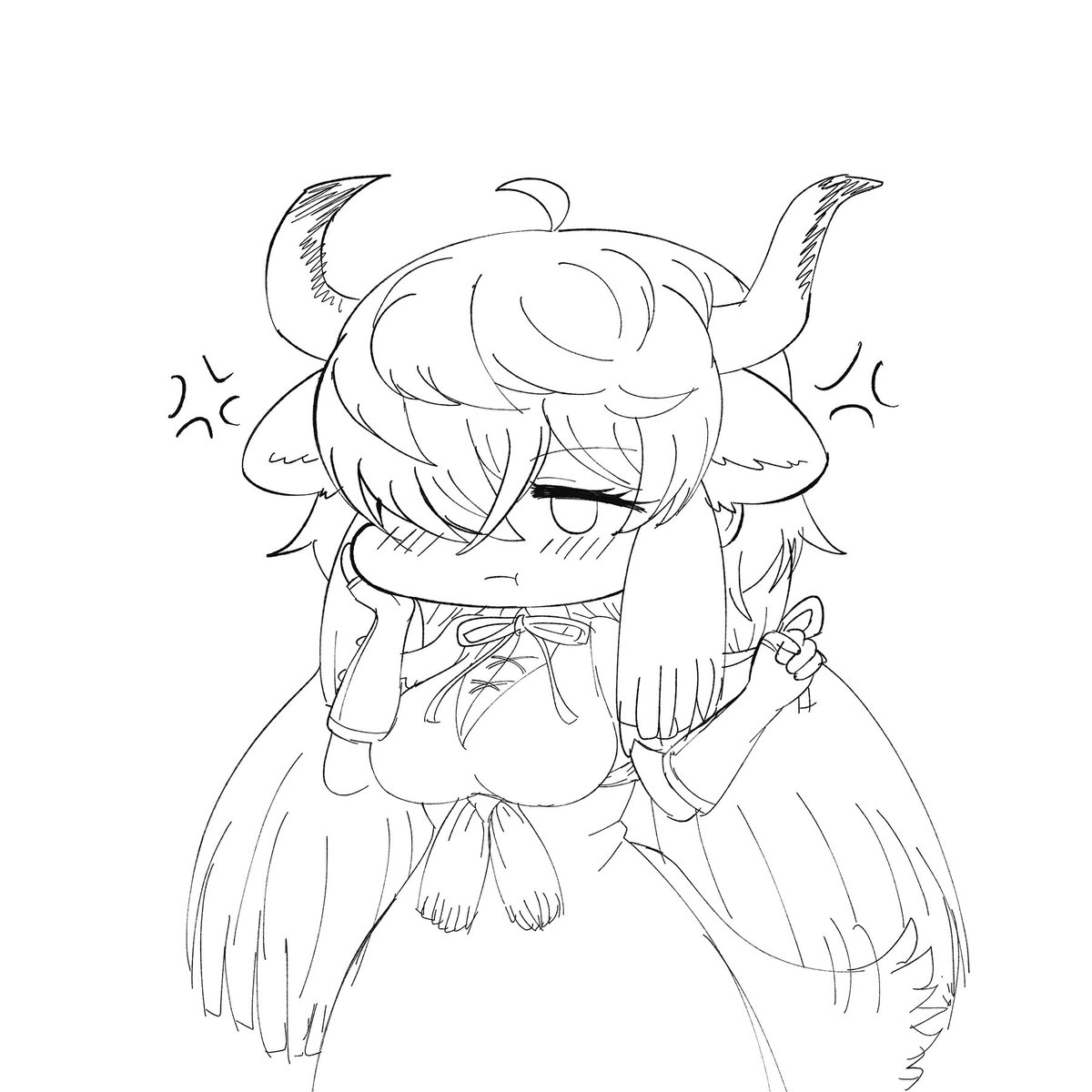 トリッカル風に描いてみたヤクさん

もちもちおっぱい
じゃなくてもちもちほっぺ