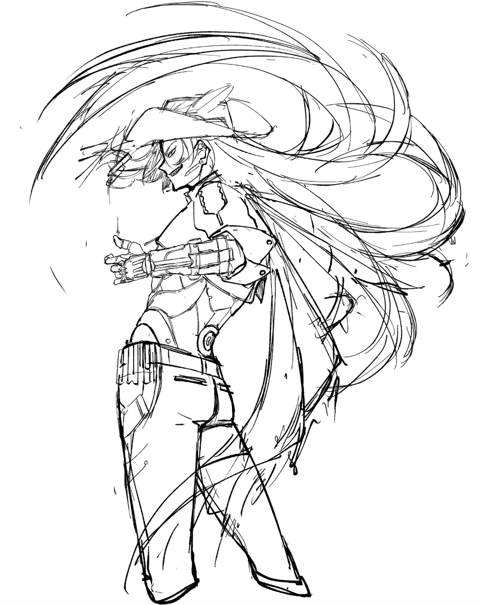 これは描いたはいいが清書する勇気が出ないブートヒル