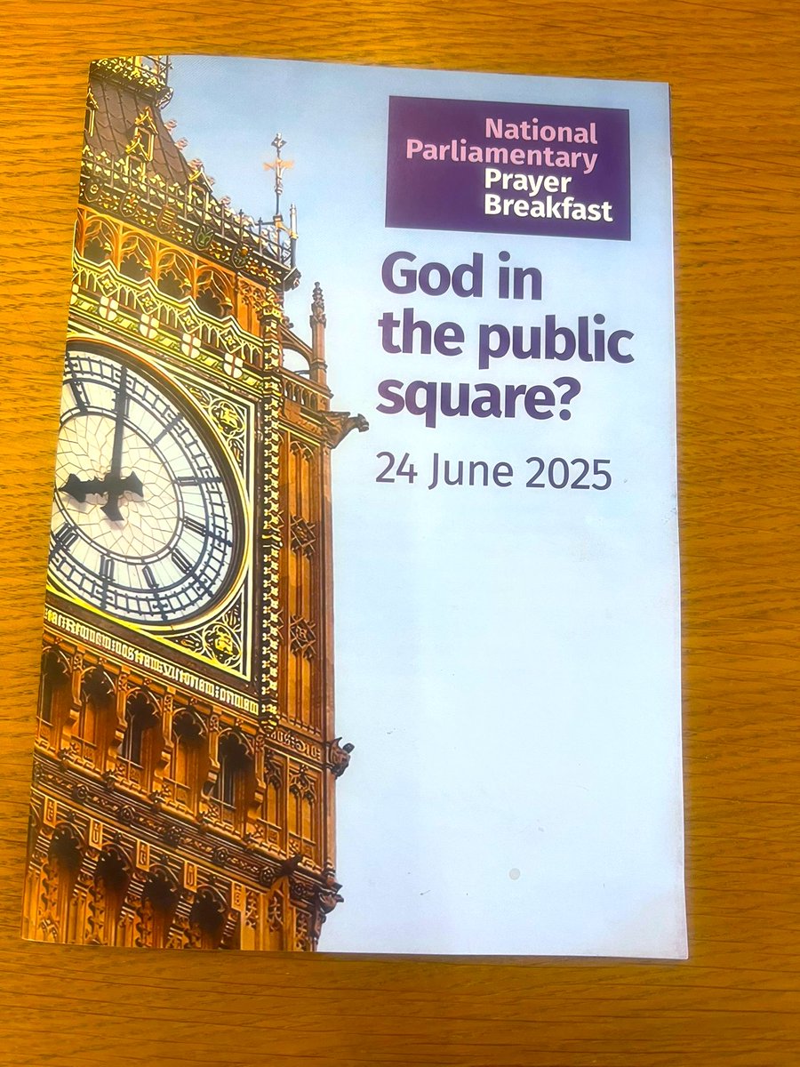An absolute pleasure to attend the National Parliamentary Prayer Breakfast in Westminster this morning, a powerful gathering of faith, reflection, and unity.

Wonderful to share it with Erdington’s Pastor Rasaq Ibrahim (RCCG), a reminder of the strength in prayer and community.