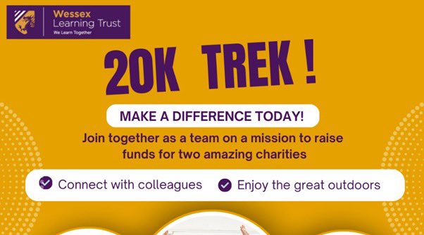 Go Team Cheddar! On Sunday 20th July Cheddar First School and Preschool Staff are joining together with other Wessex Learning Trust colleagues to raise money for two cancer charities- please support us if you can!
givewheel.com/fundraising/85…