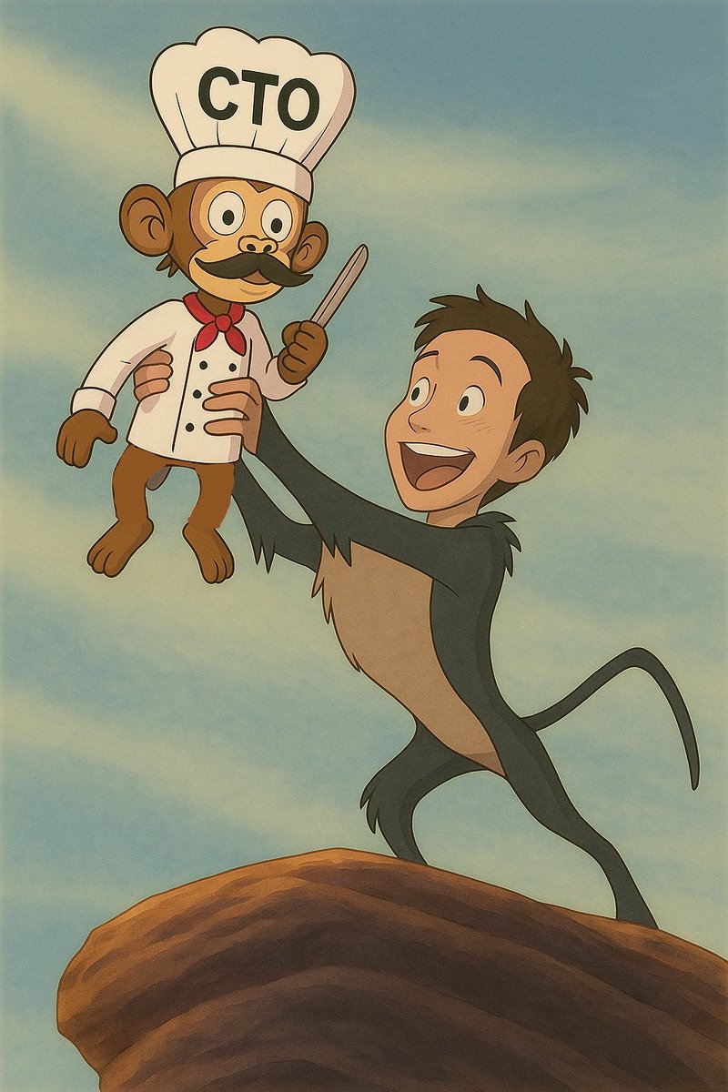 ChefCoinCTO's tweet photo. The prophecy has been fulfilled 🦁📜
The one true memecoin has been revealed...
 CHEFCOIN 👨‍🍳🐒 — the chosen CTO!
He was born to cook the bullrun 🍳📈 https://t.co/GUxeHvm3X1