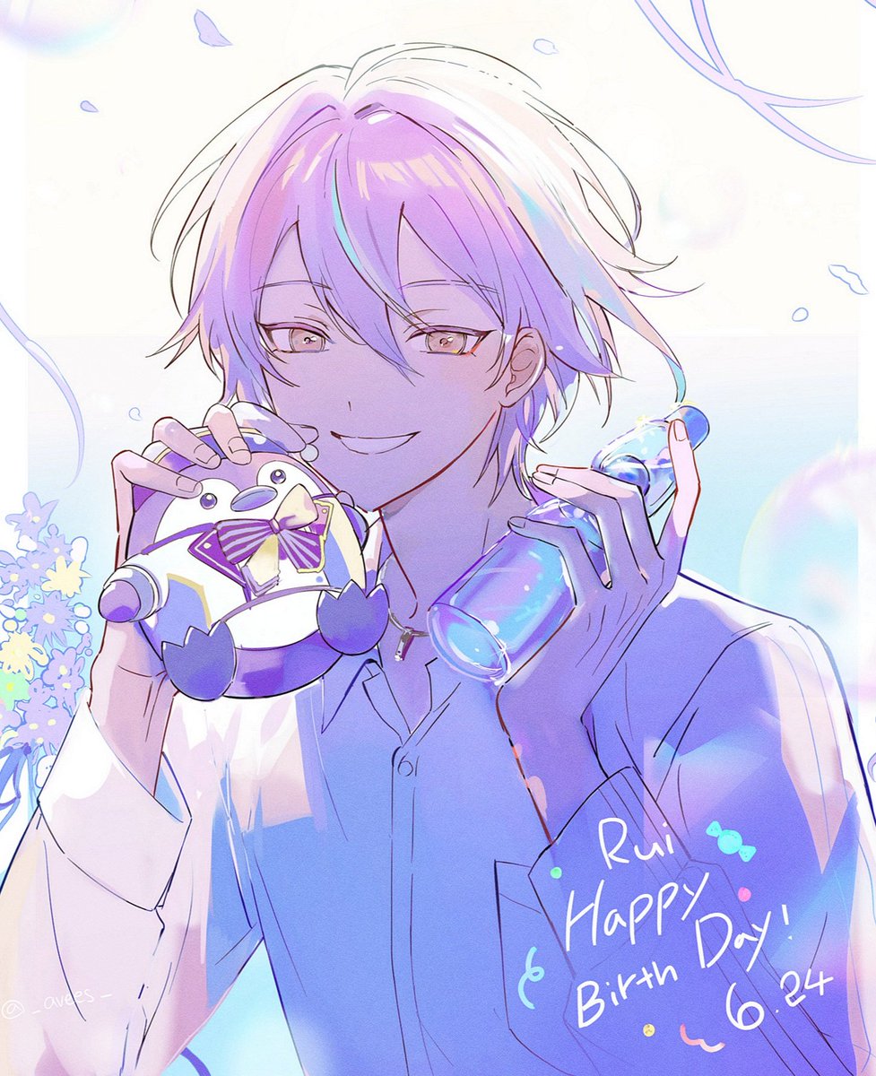 #神代類誕生祭2025
🩷루이 생일 축하해~!!!💜